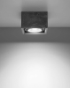 Lampa sufitowa betonowa QUATRO 1 GU10 AR111