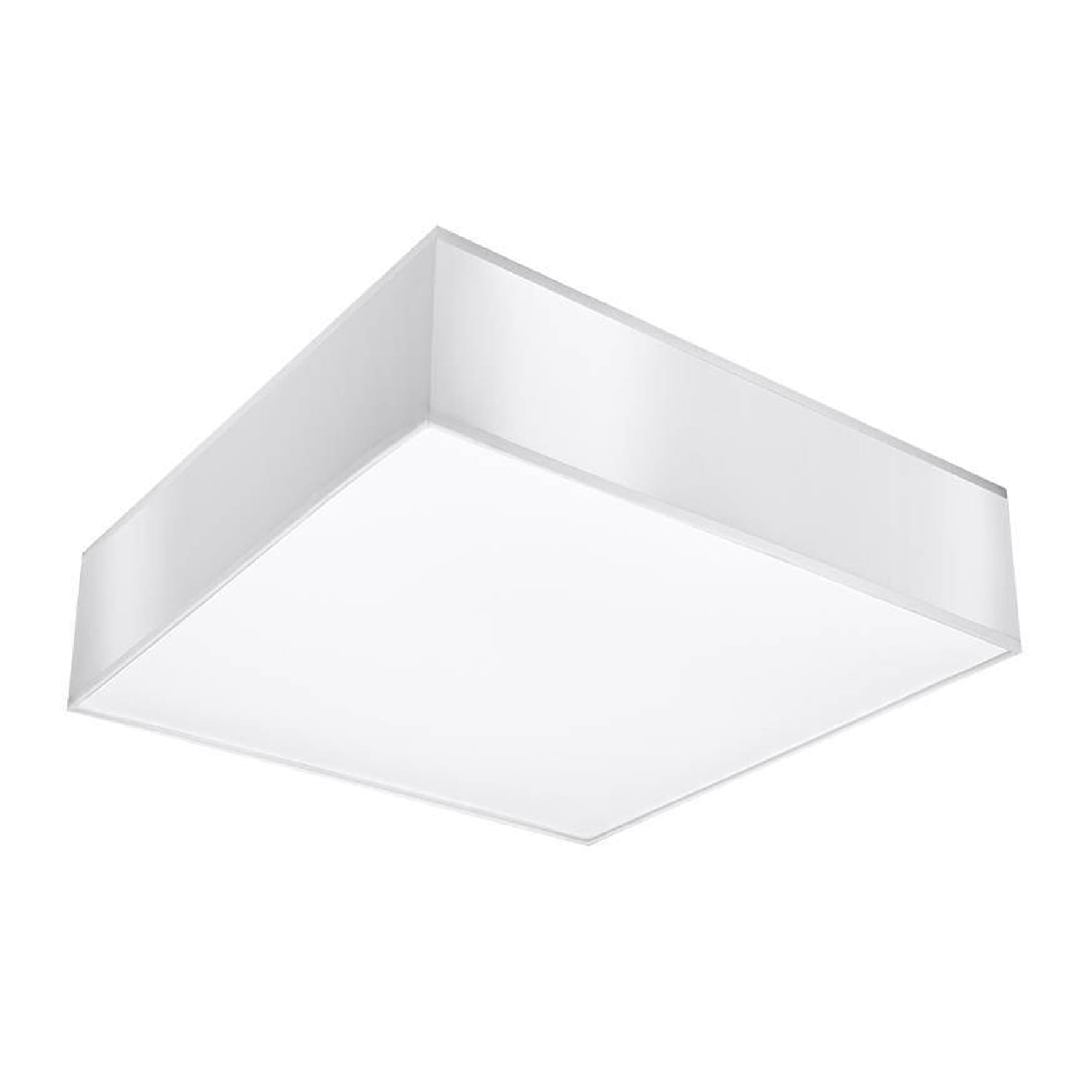 Plafon kwadratowy biały 4xE27 LED HORUS 55