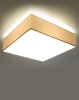 Plafon kwadratowy biały 4xE27 LED HORUS 55