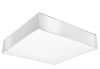 Plafon kwadratowy biały 3xE27 LED HORUS 45