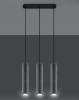 Lampa betonowa LUVO potrójna wisząca tuba