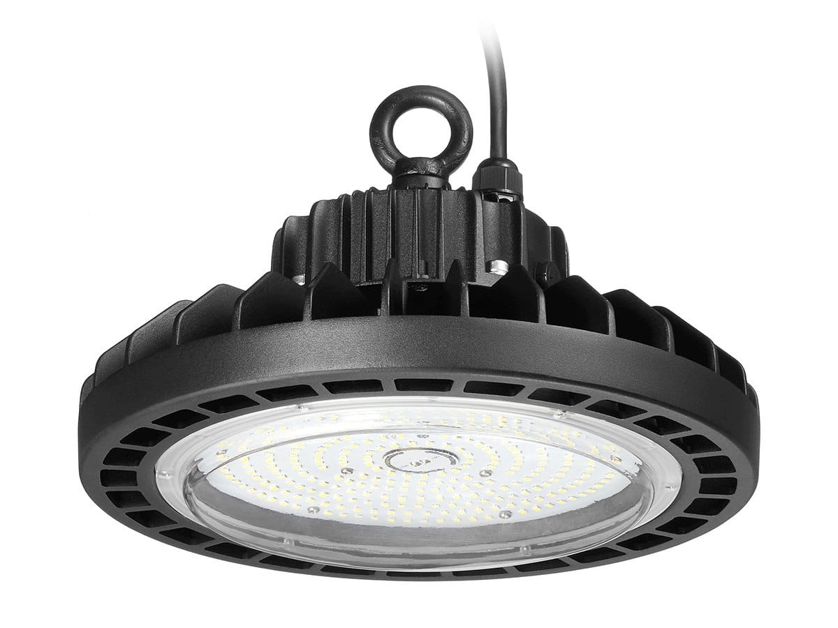 HIGH BAY UFO LED 150W 6000K lampa przemysłowa magazynowa do oświetlania hali produkcyjnej