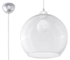 Lampa wisząca kula szklana BALL przezroczysta E27