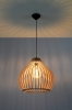 Lampa wisząca drewniana skandynawska APRILLA