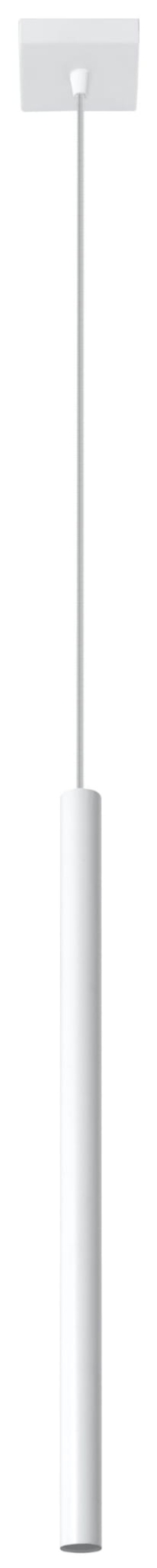 Lampa wisząca sopel biała PASTELO G9 LED