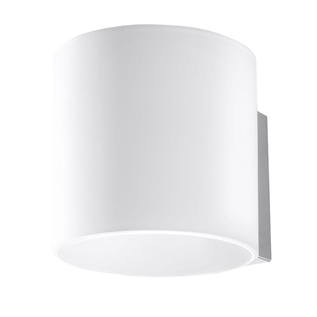 Kinkiet wewnętrzny góra dół tuba VICI biały szkło 1xG9