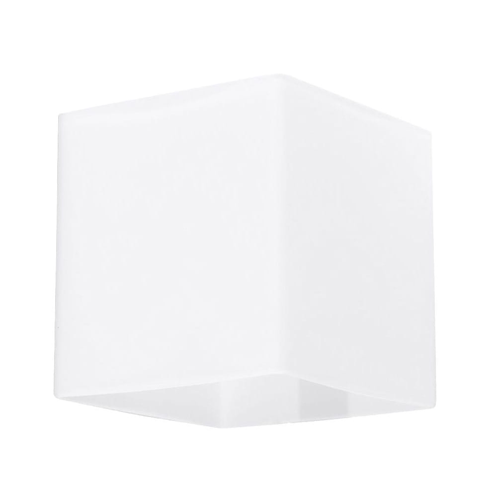 Kinkiet wewnętrzny góra dół RICO szklany biały G9