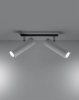 Lampa biała 2xGU10 DIREZIONE punktowa sufitowa