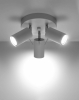Lampa sufitowa 3 punktowa spot biała RING GU10