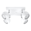 Lampa sufitowa 4 punktowa spot biała OCULARE 4xGU10