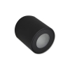 Tuba łazienkowa czarna halogen spot IP54 GU10 Ø8 cm x 8,4 cm