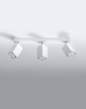 Lampa sufitowa spot biała MERIDA 3xGU10