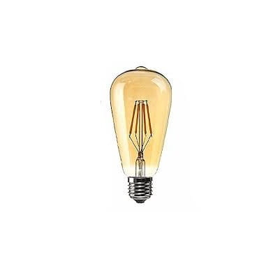 Żarówka LED E27 10W dekoracyjna 2500K bursztynowa odpowiednik 75W